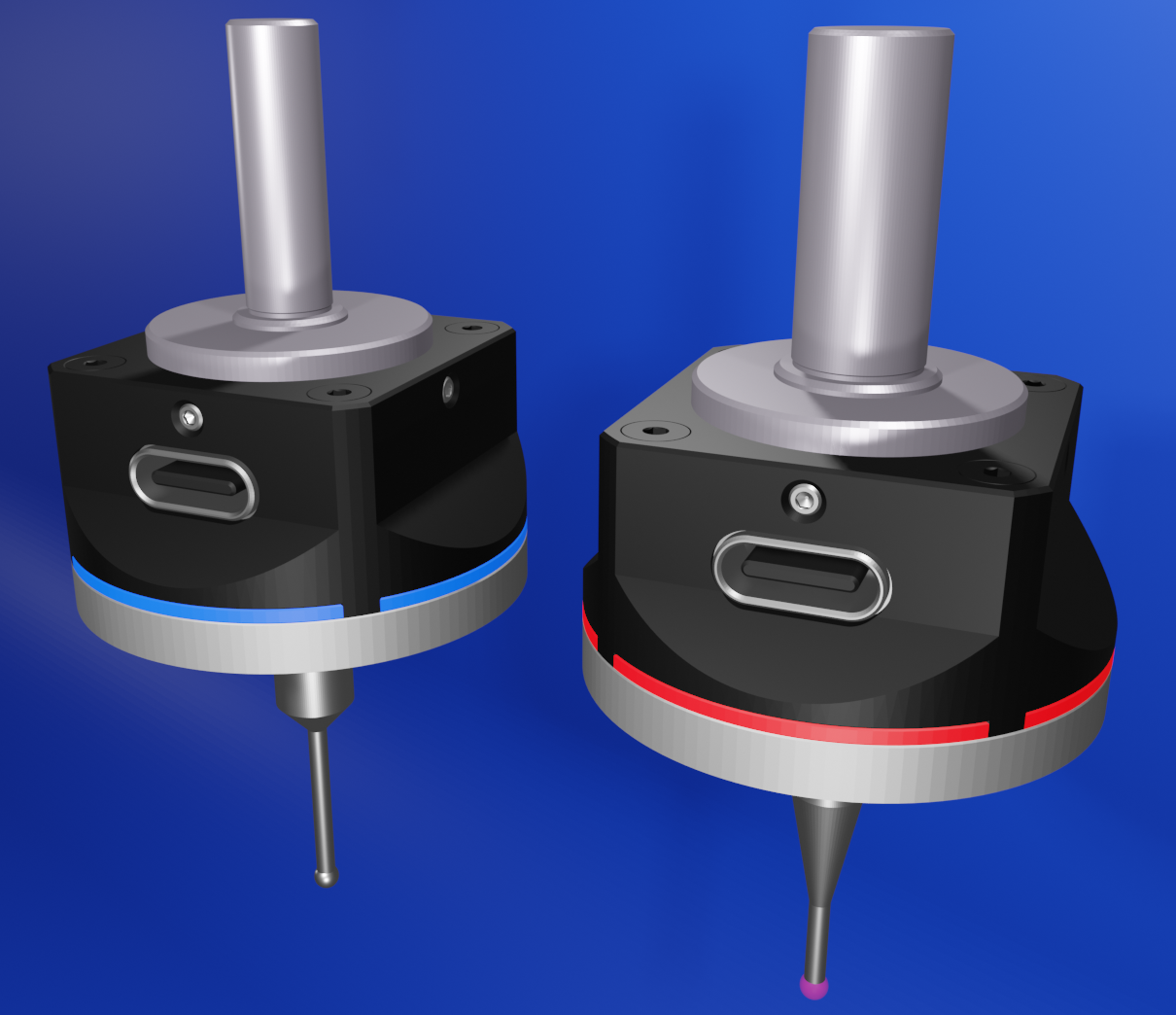 USB-C 6mm & 8mm 轴 CNC 接触式探头